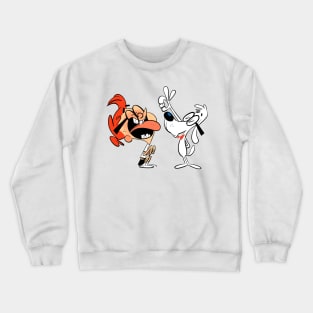 Boy & dog Crewneck Sweatshirt